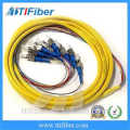 ST Pigtail de fibra óptica, 2.0mm / 3.0mm diâmetro do cabo para CATV LAN WAN